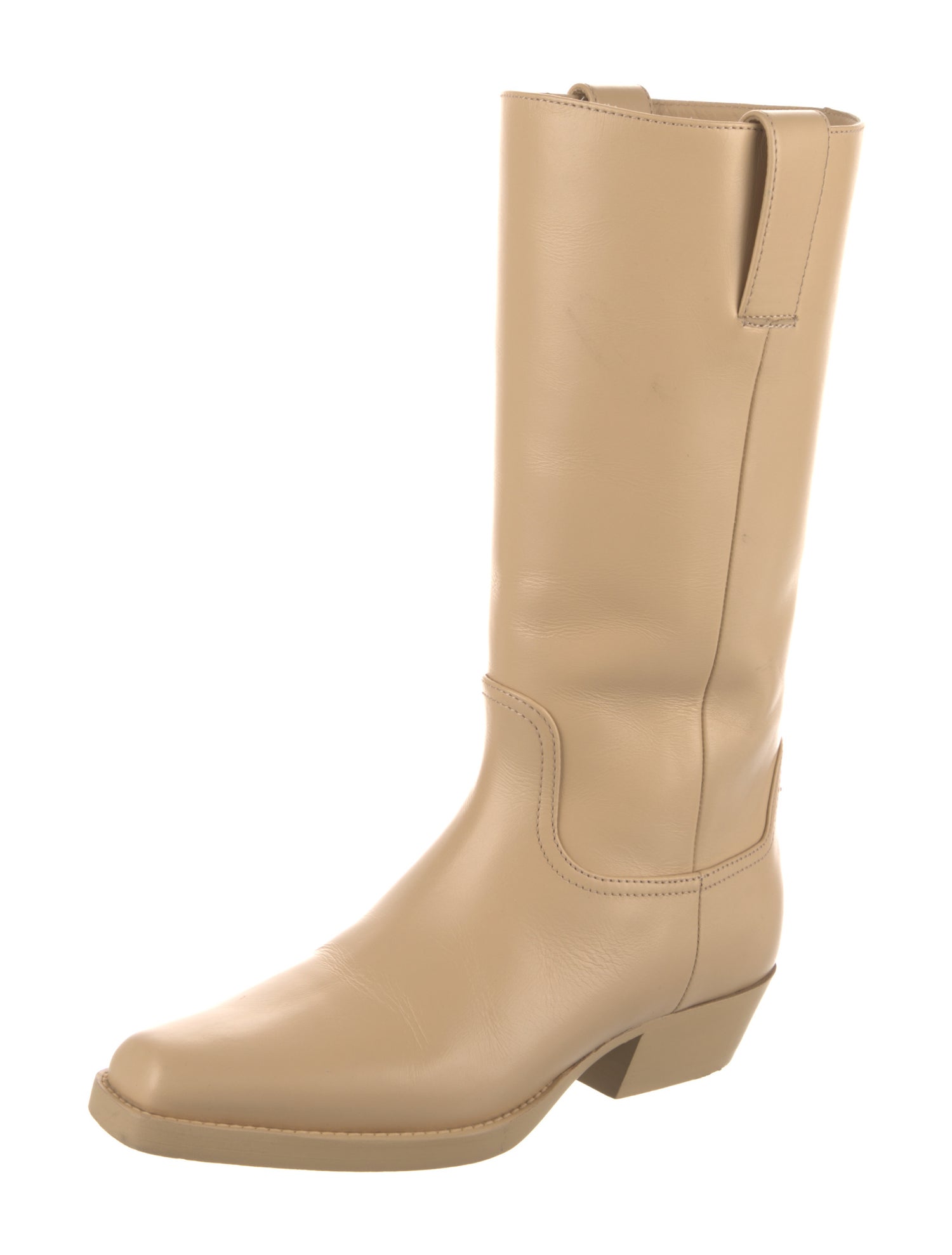 Chanel 2023 Interlocking CC Logo Riding Boots